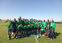 Nigeria U-20 team, aka the Flying Eagles