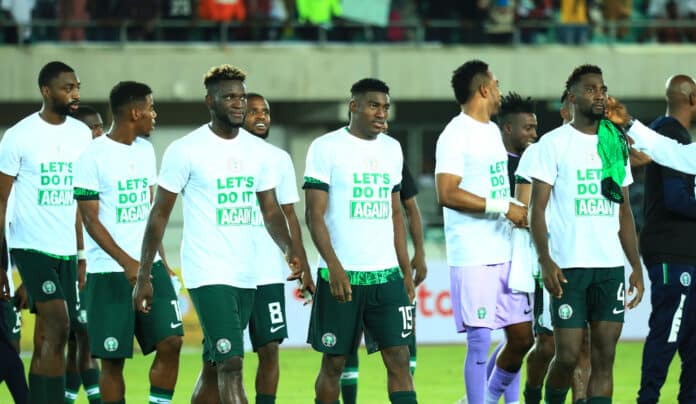 Super Eagles of Nigeria players