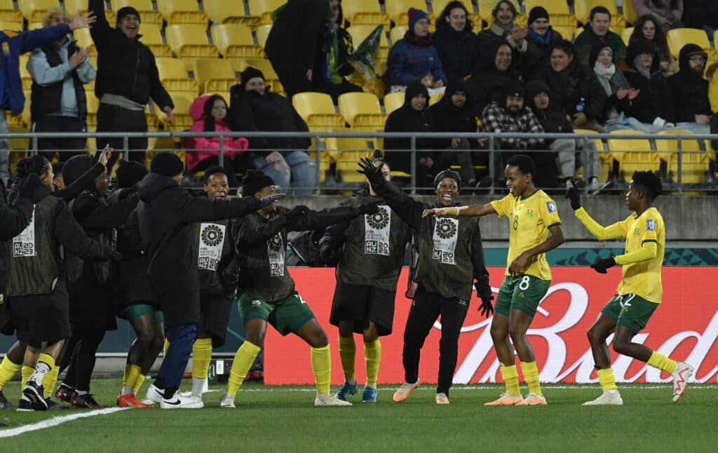 Best pictures as Banyana Banyana claim historic win in Women's World Cup against Italy