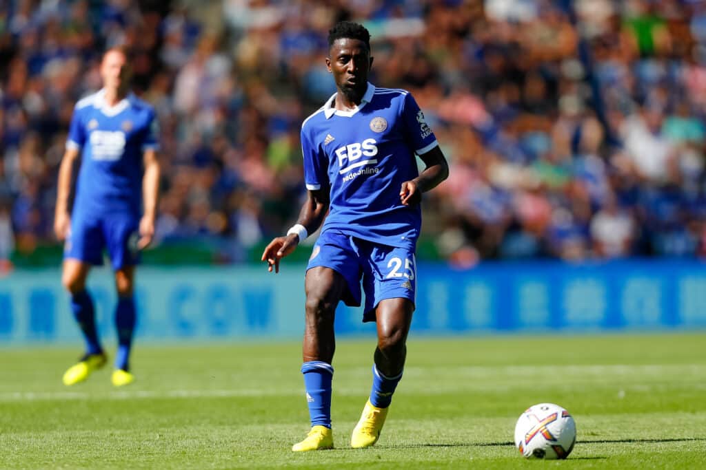 Wilfred Ndidi of Leicester City in action