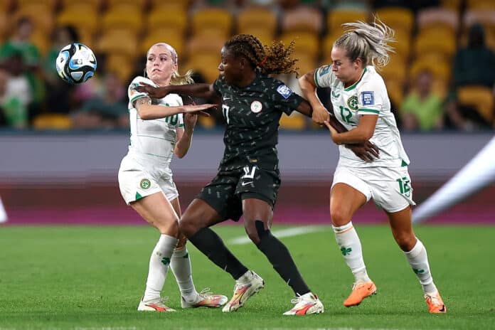 Best Pictures from Ireland vs Super Falcons in Women's World Cup