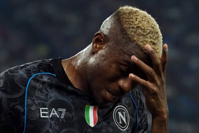 Osimhen transfer news: Napoli striker clashes with fans, exit appears inevitable