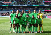 Nigeria national team, the Super Falcons in the 2023 Women's World Cup