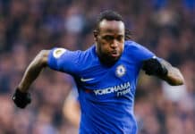 Super Eagles legend Victor Moses during his Chelsea days