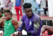 Adebayo Adeleye looking forward to action with the Super Eagles